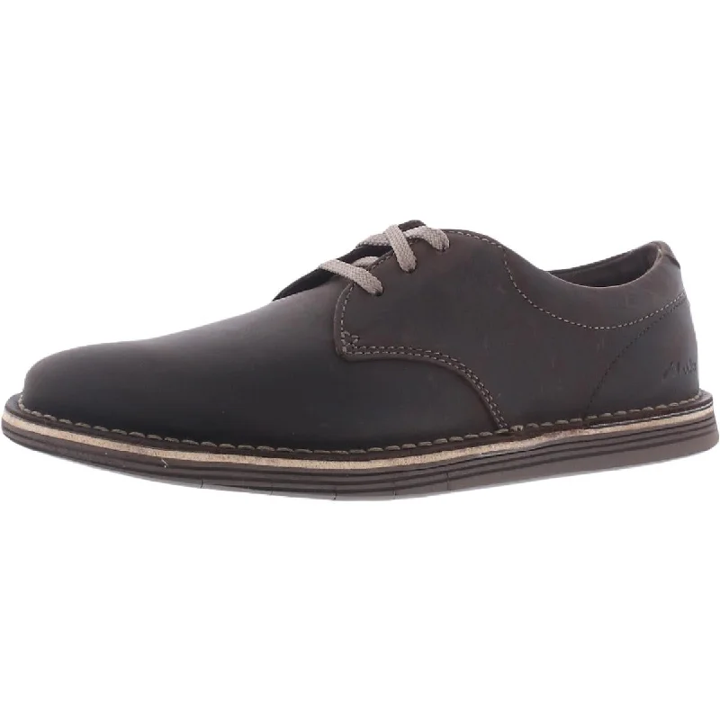 Clarks Mens Atticus Lace Padded Insole Lace Up Oxfords