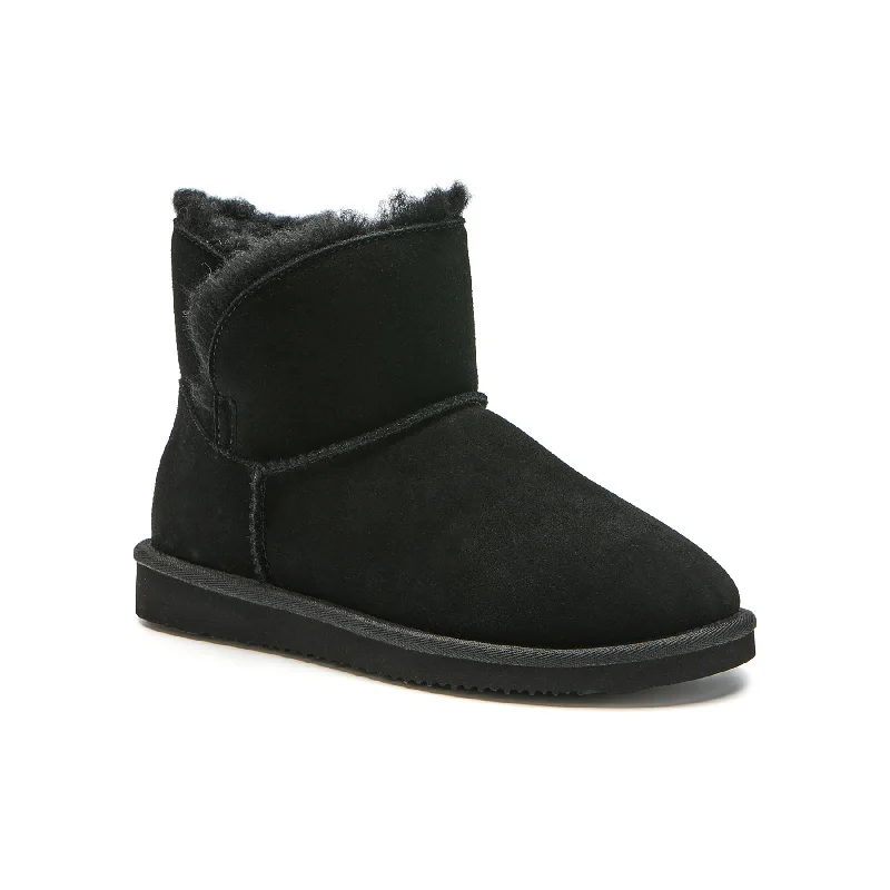 Classic ankle boots with faux shearling lining-Mosey Short Boot