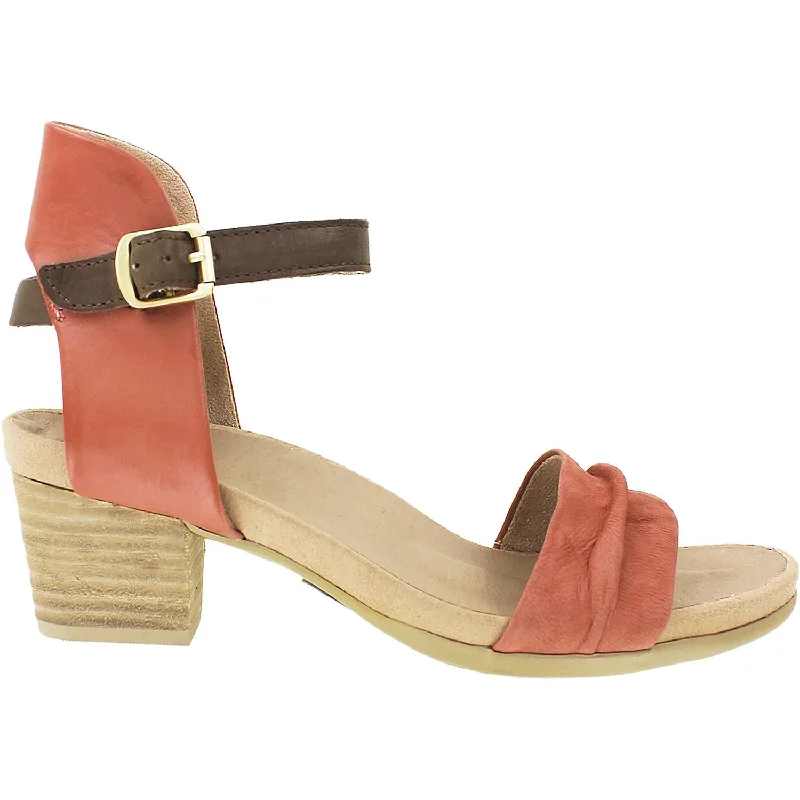 sandals for walking through the hot sunWomen's Earth Symphony Red/Bark Nubuck/Leather