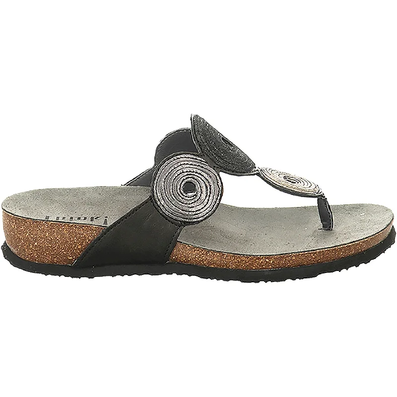 sandals for outdoor adventures -Women's Think Julia 372 Black/Kombi Leather