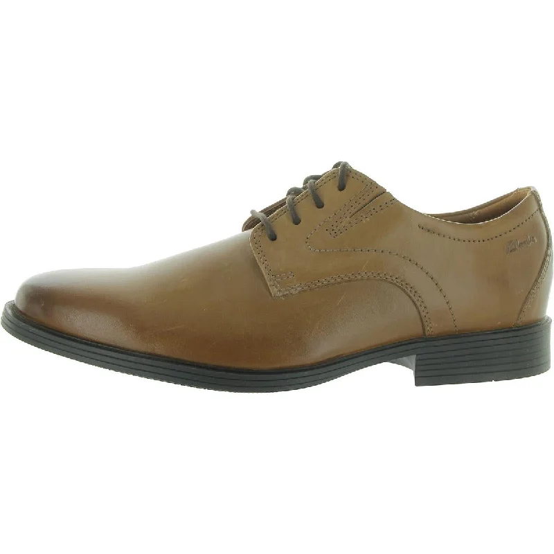 Whiddon Plain Mens Leather Comfort Insole Oxfords