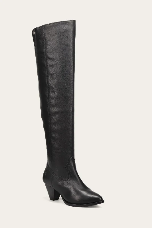 Designer winter boots for women-June Over The Knee Boot