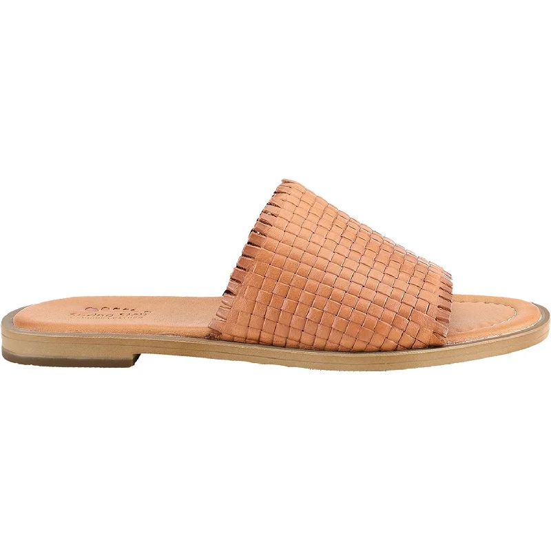 sandals for walking long distances at the beachWomen's Spring Step Ginosa Camel Leather