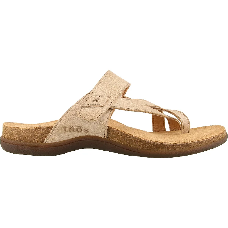 sandals for casual walks along coastal pathsWomen's Taos Perfect Stone Leather