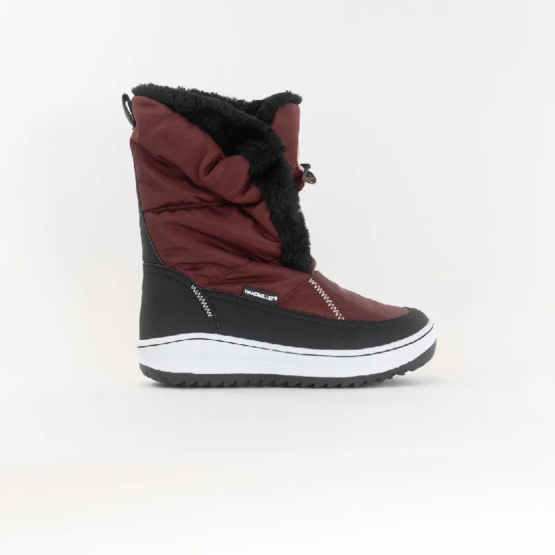 Comfortable snow boots for long winter walks-Wanderlust Hanna Boot (Women's) - Burgundy