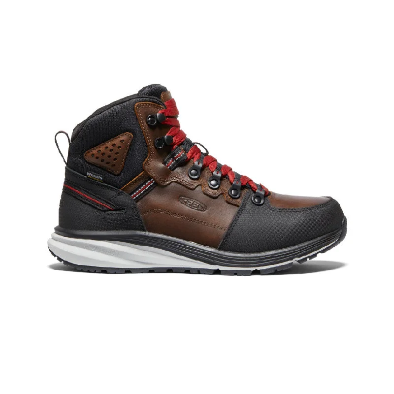 Water-resistant boots for snow-Men's Red Hook Waterproof Boot (Soft Toe)  |  Tobacco/Black