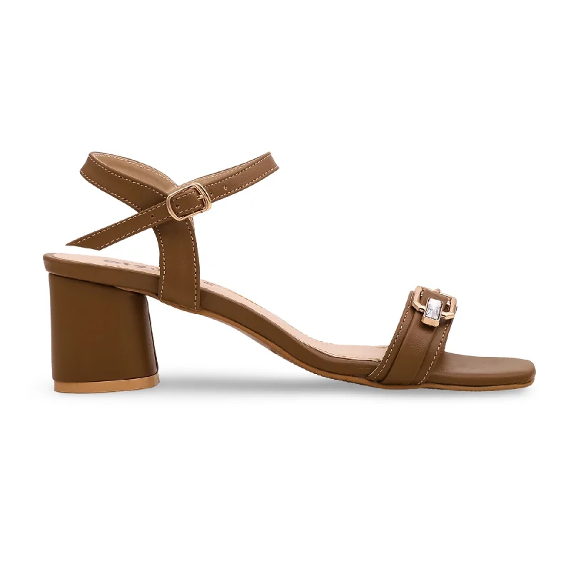 sandals for relaxing beachside afternoonsBrown Formal Sandal FR5212