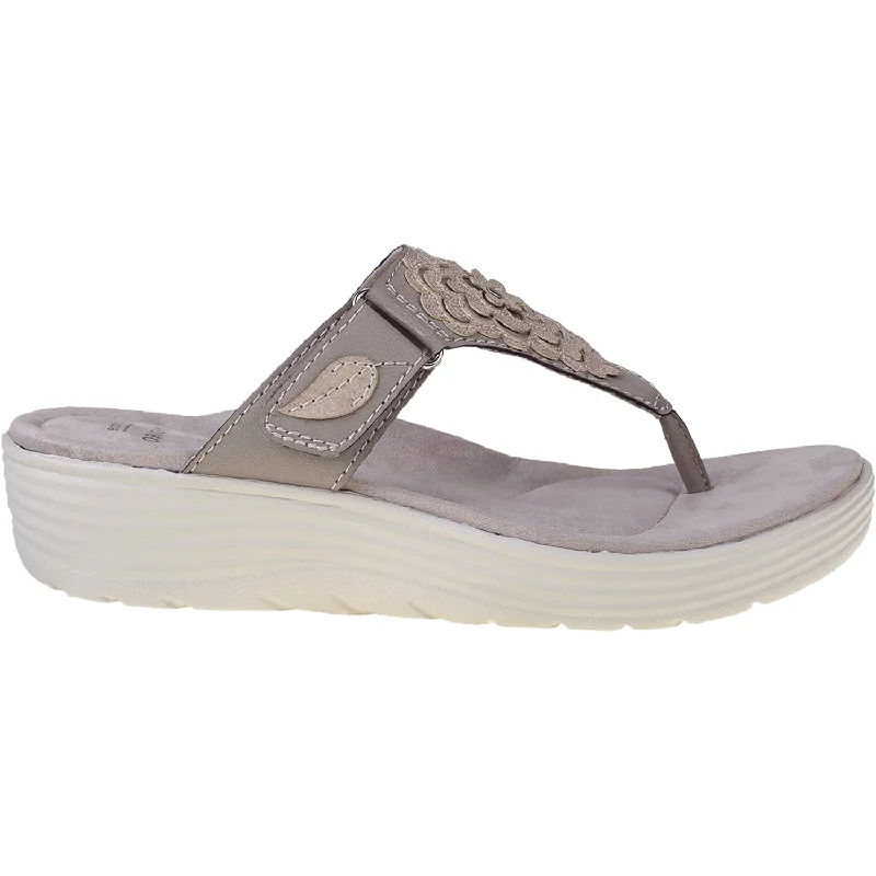 sandals with cushioned footbed for long days -Women's Earth Glenda Coco Synthetic