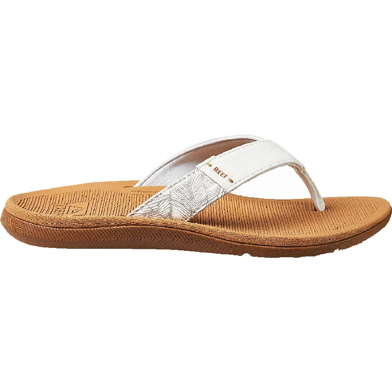 classic flip-flop sandals for the beach -Women's Reef Santa Ana Cloud Synthetic