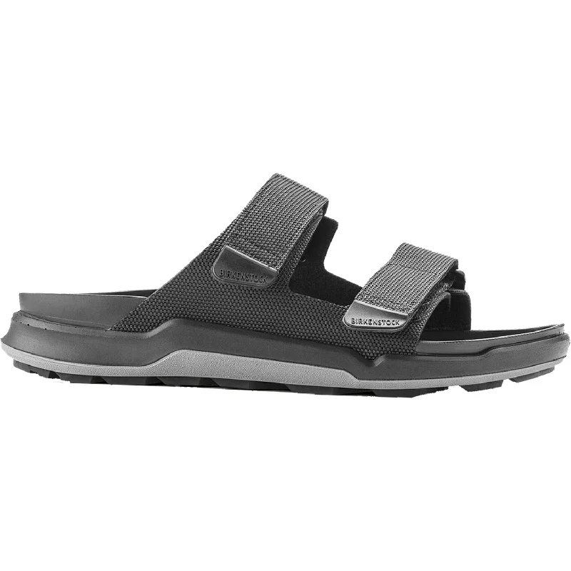 sandals with cushioned straps for comfort -Men's Birkenstock Atacama Black Birko-Flor