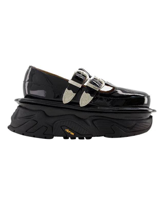 Aj1316 Loafers - Toga Pulla - Leather - Black