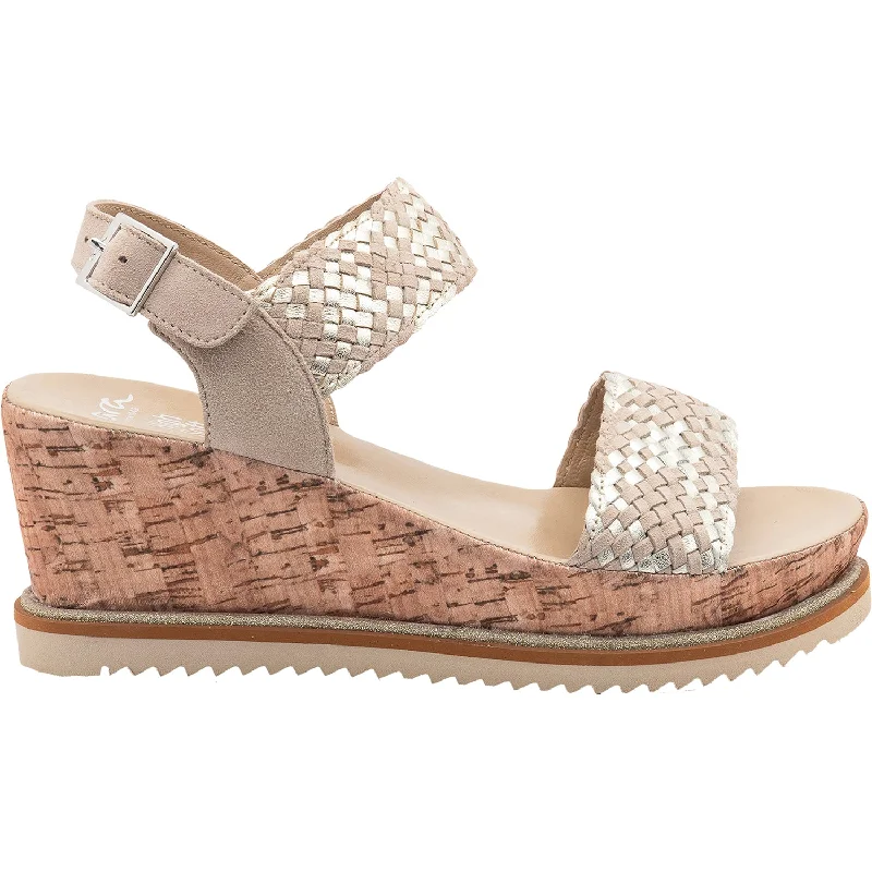 sandals for easy beach walksWomen's Ara Pasadena Sand Suede