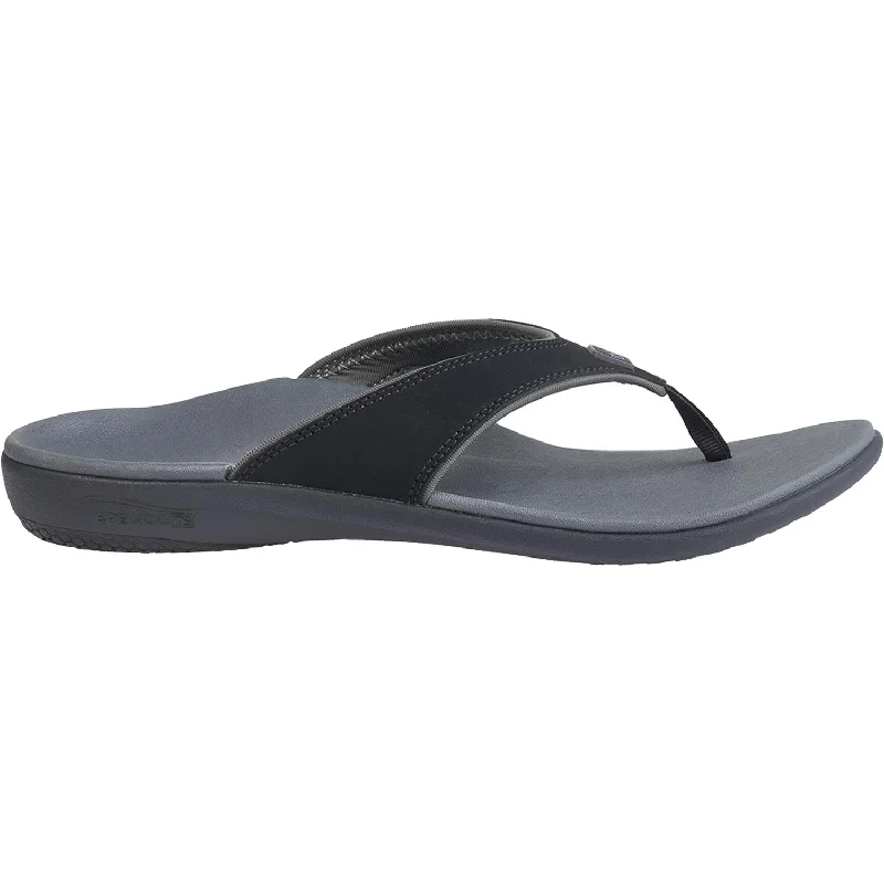 sandals for active city explorationMen's Spenco Yumi Plus Carbon/Pewter Synthetic