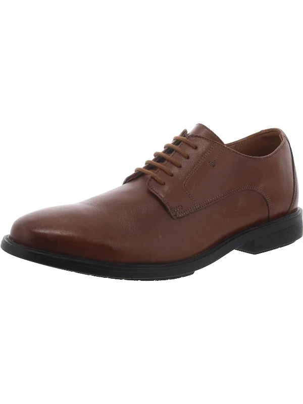 Hampshire Low Mens Leather Lace Up Oxfords