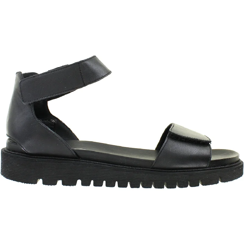 sandals for stylish day trips to the beachWomen's Ara Kasandra Black Nappa Leather