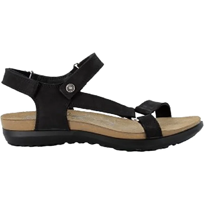 sandals for traveling in the heatWomen's IMAC Seko Black Nubuck