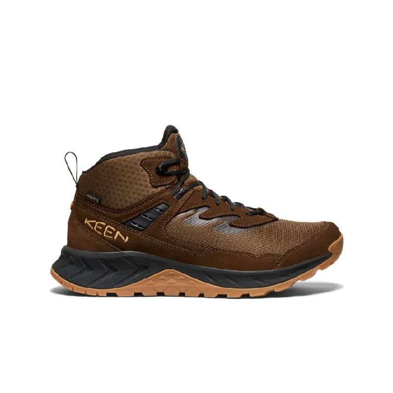 Combat boots for men-Men’s Hightrail Waterproof Hiking Boot  |  Dark Earth/Oak Buff