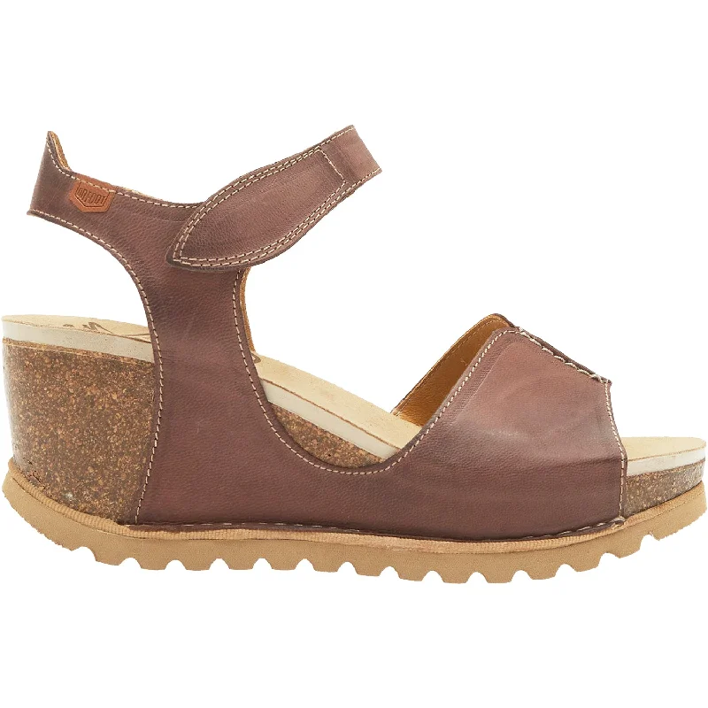 trendy sandals for women -Women's On Foot 310 Samoa Chocolate Leather