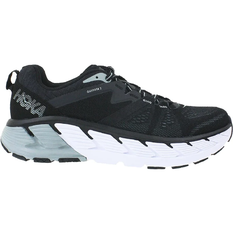 Men's Hoka One One Gaviota 2 Black/Wrought Iron Mesh