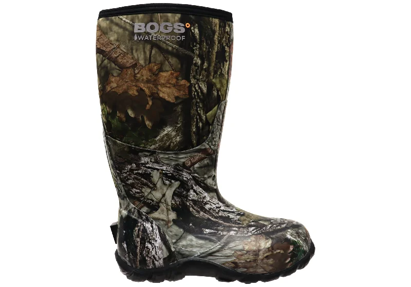 Ankle boots with fur lining-Bogs Mens Classic High Mossy Oak Comfortable Gumboots