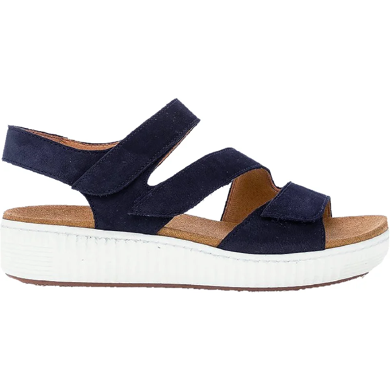 sandals for outdoor fun on sunny daysWomen's Gabor 3.600.16 Navy Nubuck