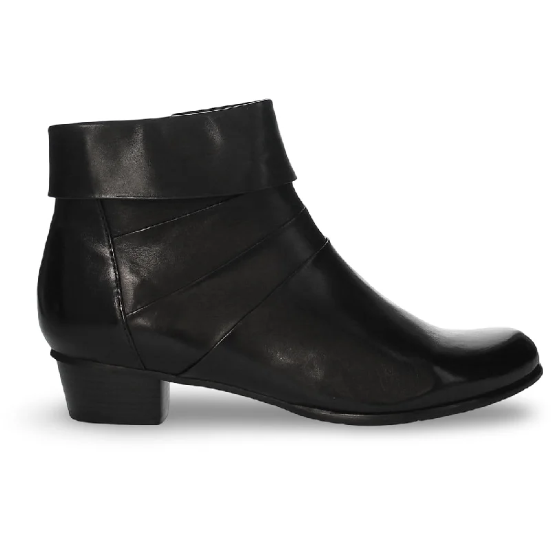 Affordable leather winter boots-Stefany 387