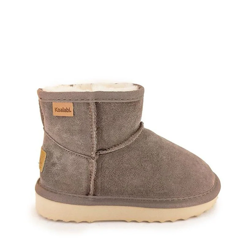 Trendy winter boots for snow with rubber lining-Ultimate Sheepskin Kid's Mini Classic Boots