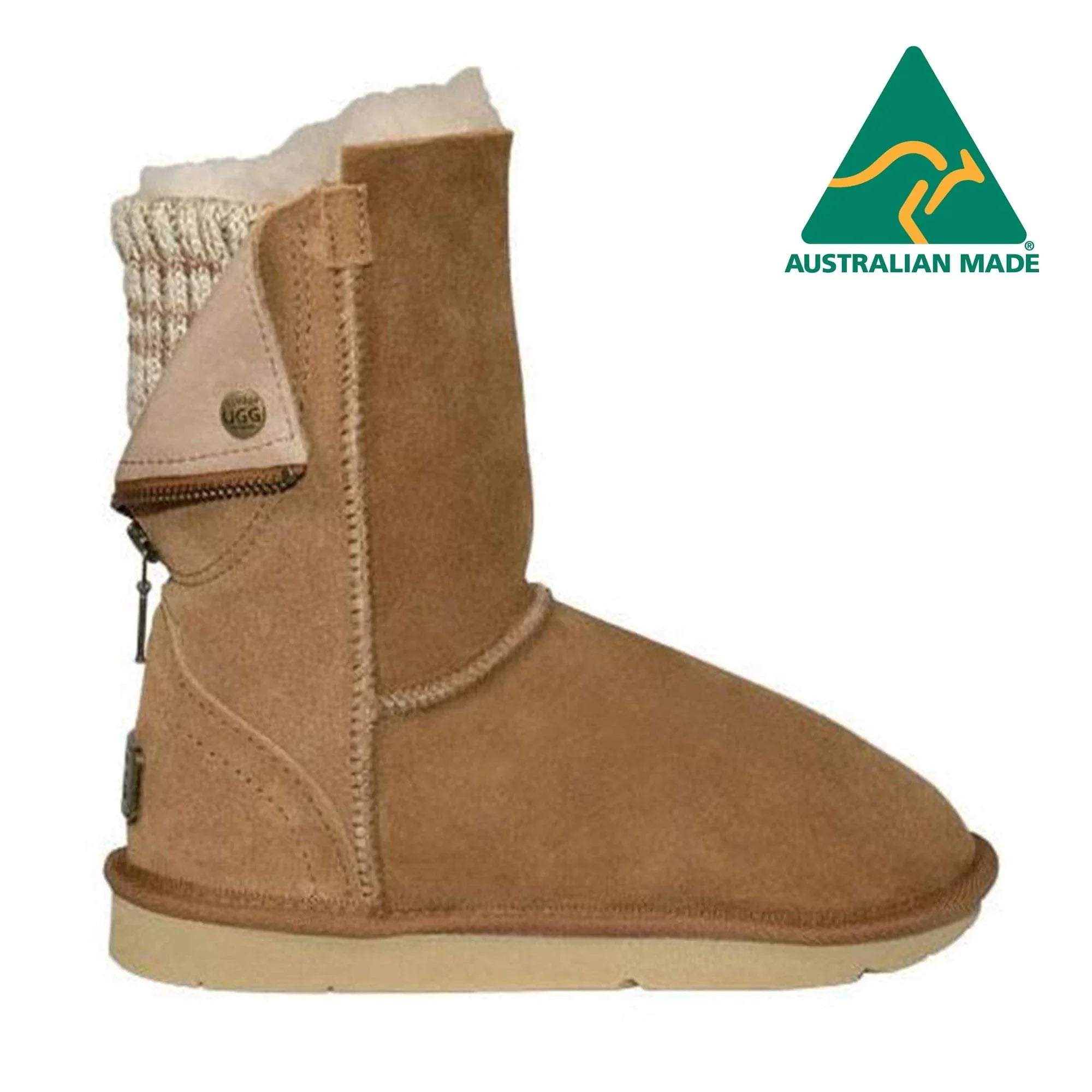 Comfortable boots for wet and snowy weather-UGG Motto Boot - Made in Australia