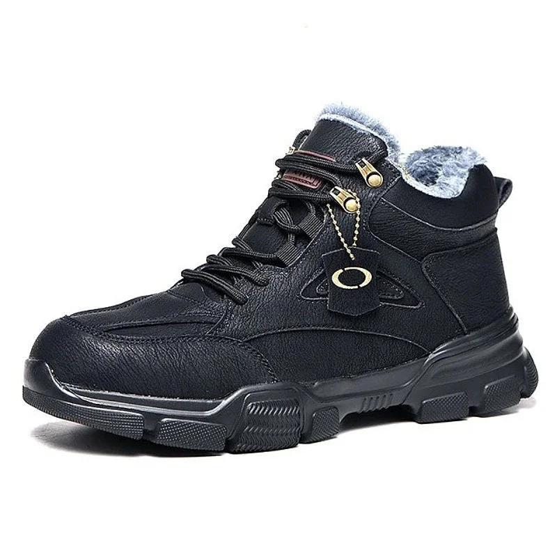 Boots for evening wear-Groovywish Climbing Orthopedic Shoes Steel-toe Safety Boots For Men