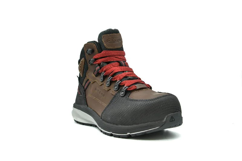 Comfortable leather boots-KEEN UTILITY CSA Redhook Waterproof Boot (Carbon-Fiber Toe)