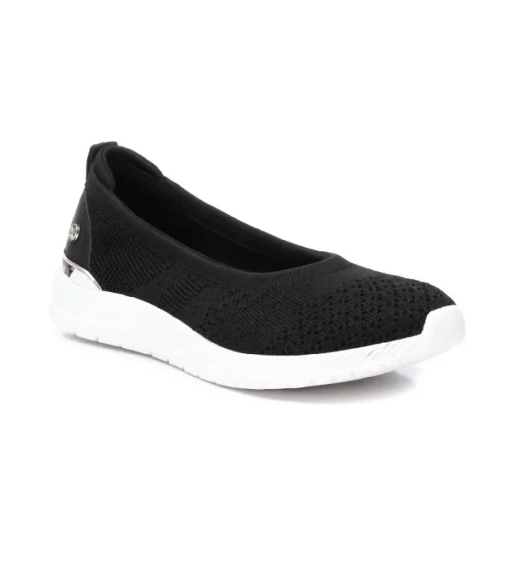 Women's Ballet Flats Shoes In Black