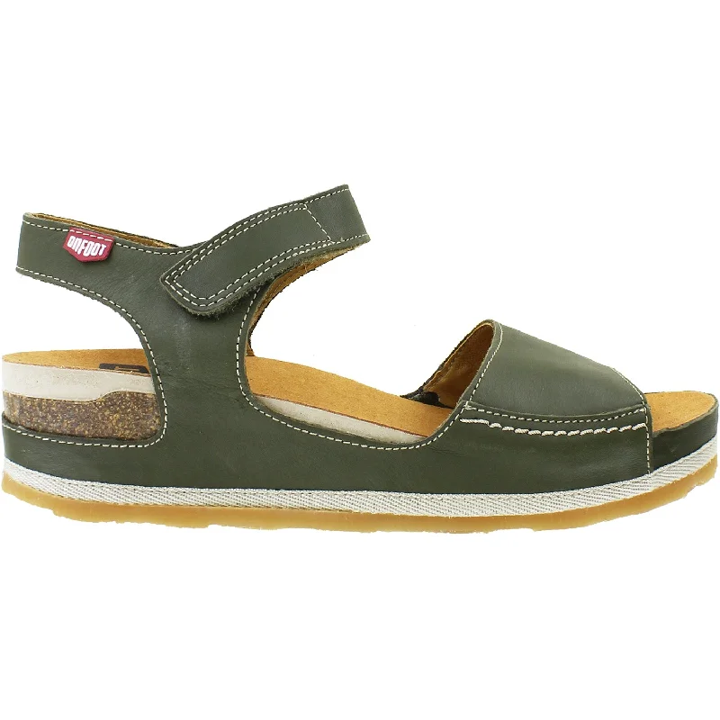 sandals for comfortable sightseeing during summerWomen's On Foot Cynara 203 Tucson Khaki Leather