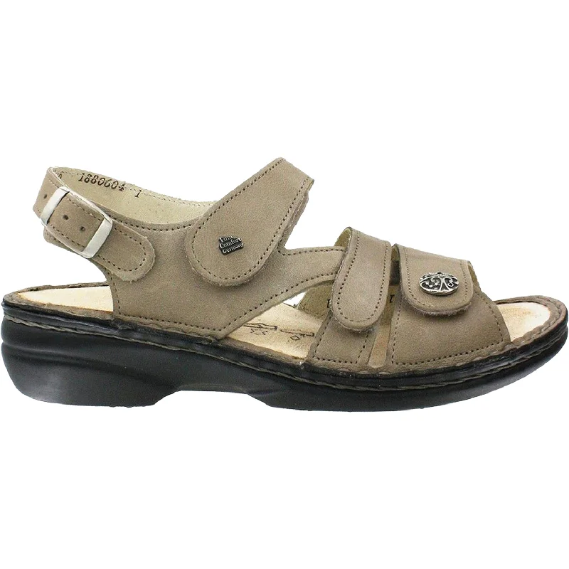 sandals for walking long distances at the beachWomen's Finn Comfort Gomera Soft Taupe Equipe Leather