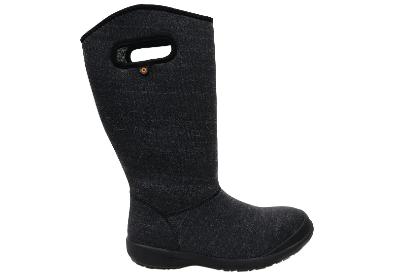 Comfortable snow boots for extreme temperatures-Bogs Womens Charlie Boot Comfortable Gumboots