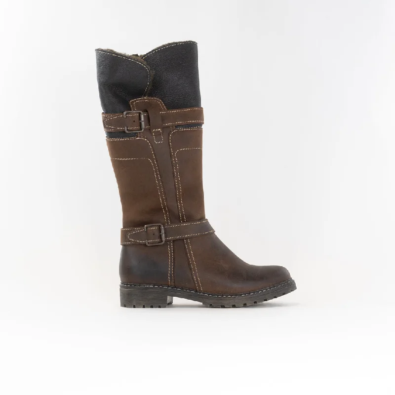 Trendy boots for fall with faux fur trim-V-Italia Alps Boot (Women's) - Brown