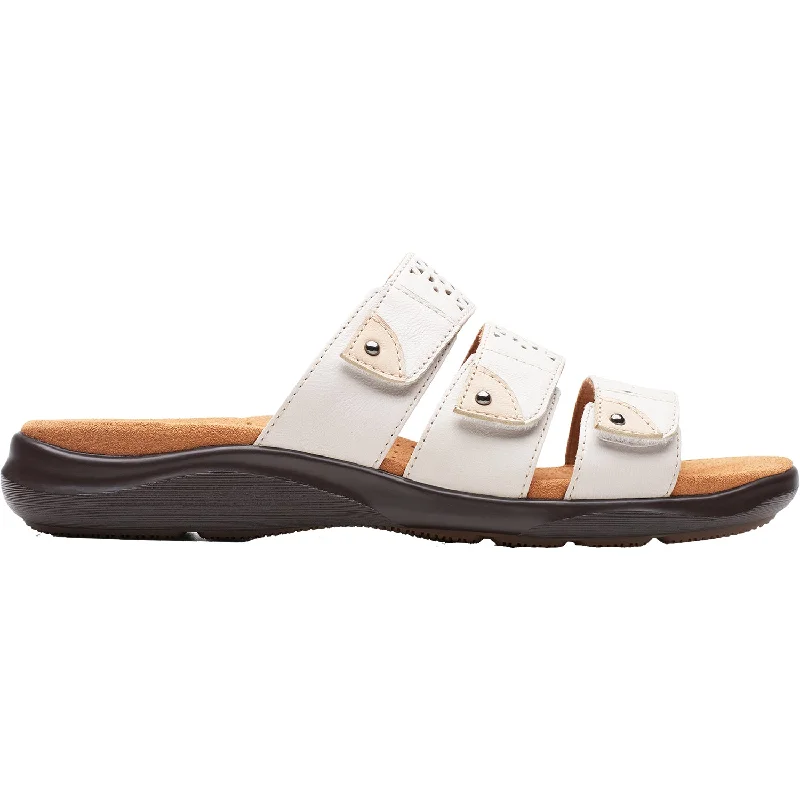 sandals for hot weather city explorationWomen's Clarks Kitly Walk White Leather