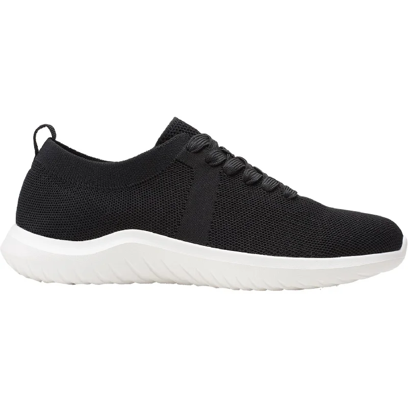 Women's Clarks Cloudsteppers Nova Glint Black Knit Fabric