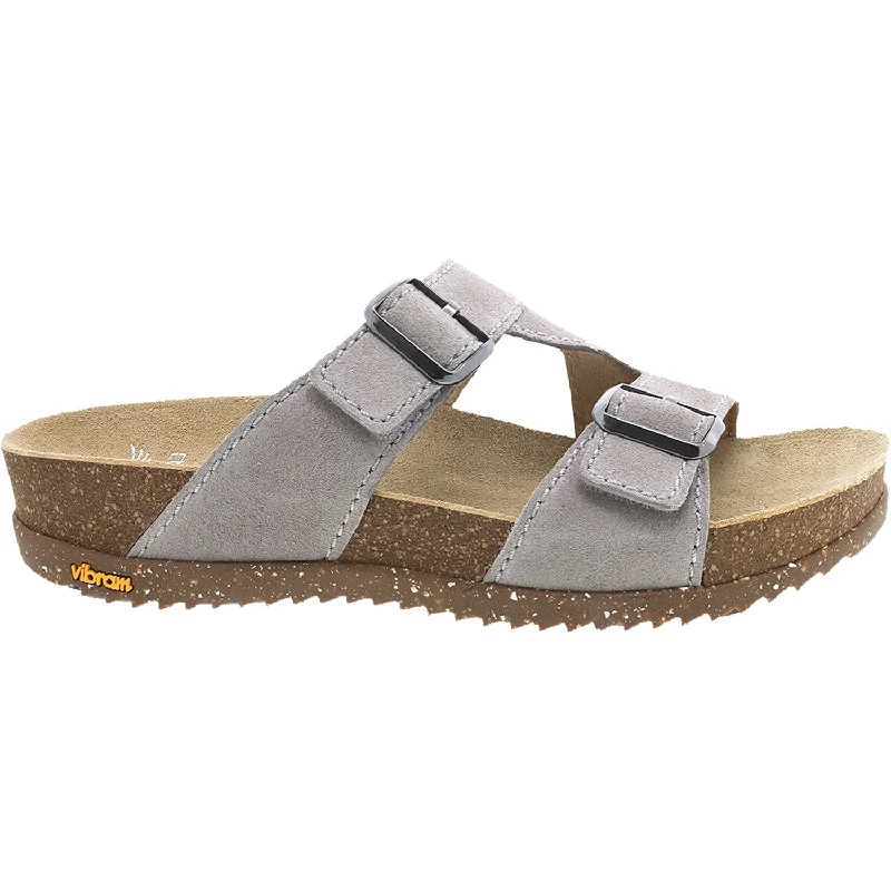 sandals for street style fashion -Women's Dansko Dayna Stone Suede