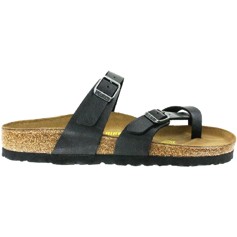 sandals for long hours in the sunWomen's Birkenstock Mayari Licorice Birko-Flor