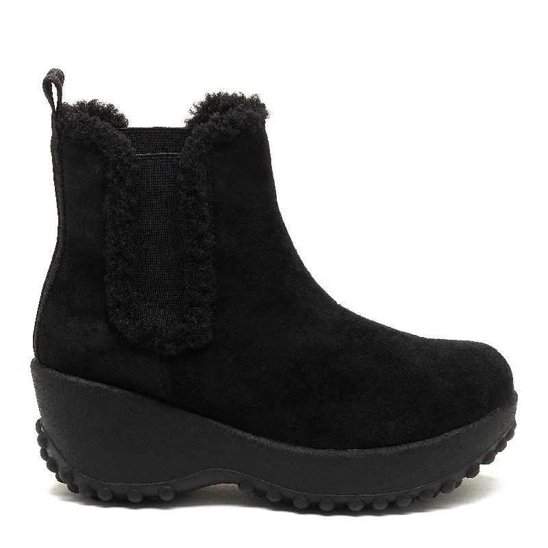 Ankle boots for women-Frost Black Chelsea Boot