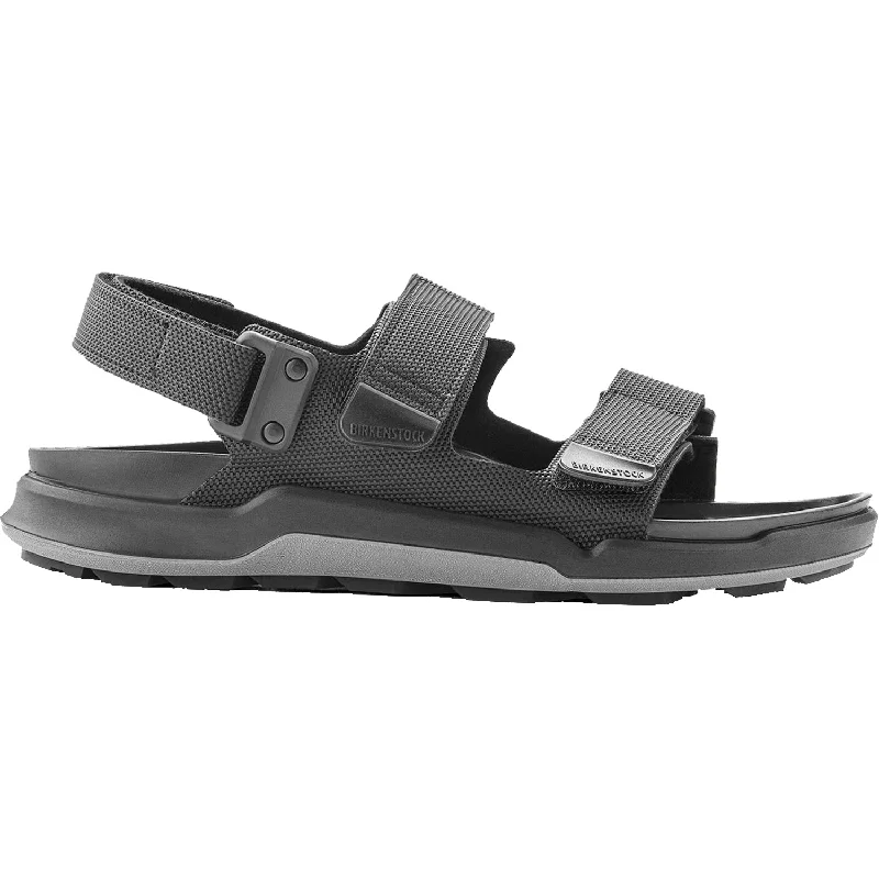 sandals with cushioned soles for comfort -Men's Birkenstock Tatacoa Black Birko-Flor