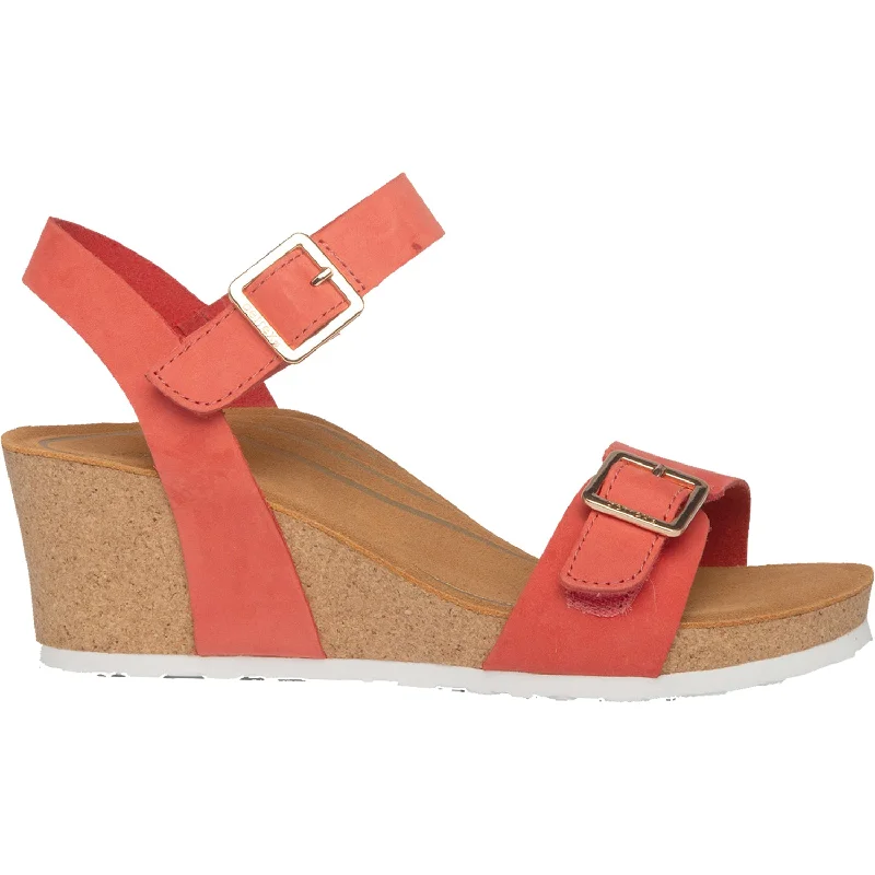 sandals for walking comfortably in warm weatherWomen's Aetrex Lexa Coral Leather