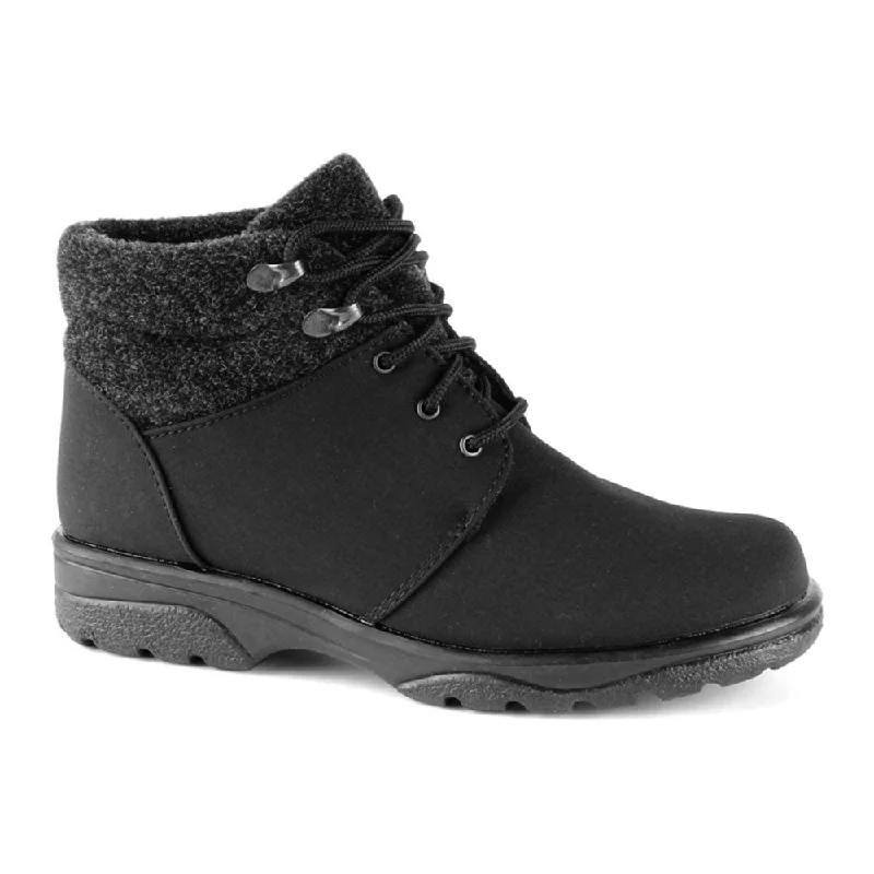 Designer high heel boots for women-Toe Warmers Women's Trek Bootie Black