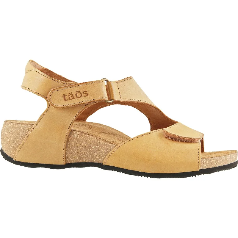 sandals for summer activities in hot weatherWomen's Taos Rita Tan Leather