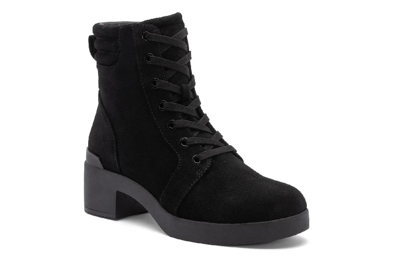 Comfortable boots with memory foam-Capital Lace