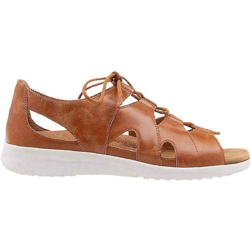 classic sandals for summer fashion -Women's Ziera Barnett Tan Leather