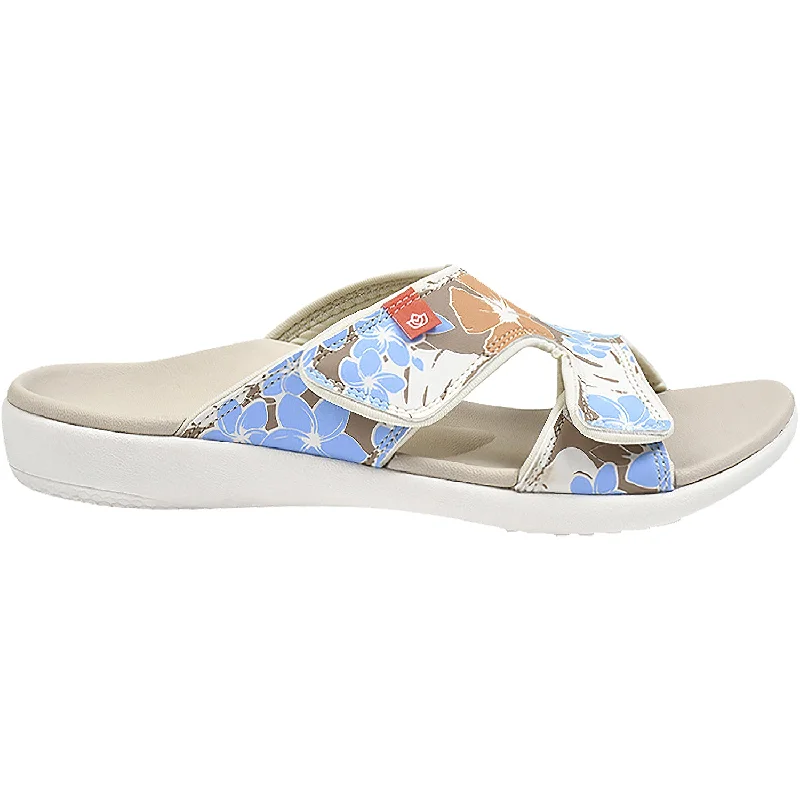 comfortable sandals for summer work -Women's Spenco Kholo 2 Luau Maple Synthetic