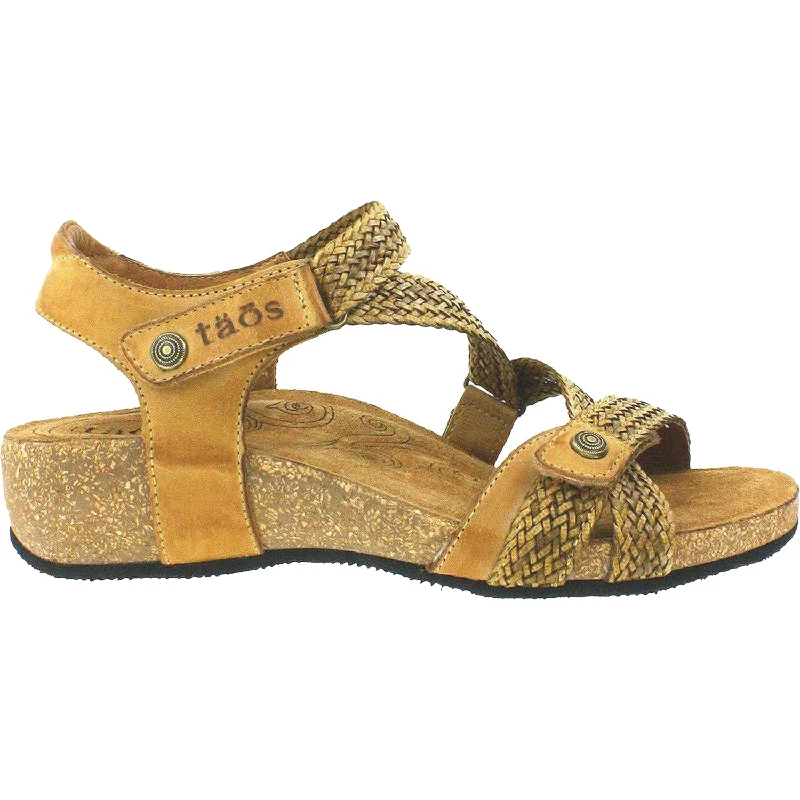 stylish gladiator sandals for summer fashion -Women's Taos Trulie Camel Leather