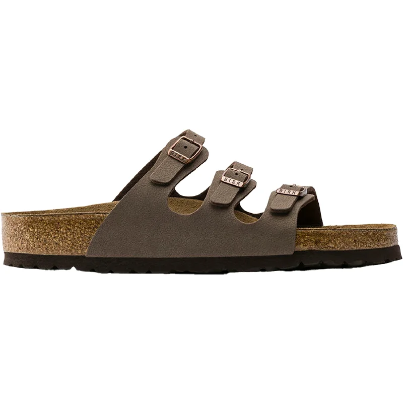 sandals for ultimate comfort in hot weatherWomen's Birkenstock Florida Tobacco Oiled Leather