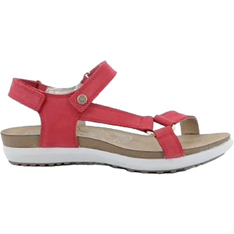 sandals for beach day excursionsWomen's IMAC Seko Red Nubuck